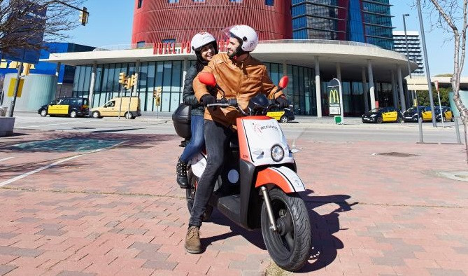 Moto sharing motos compartidas l'hospitalet