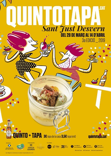 QuintoTapa Sant Just Desvern 2019 cartell