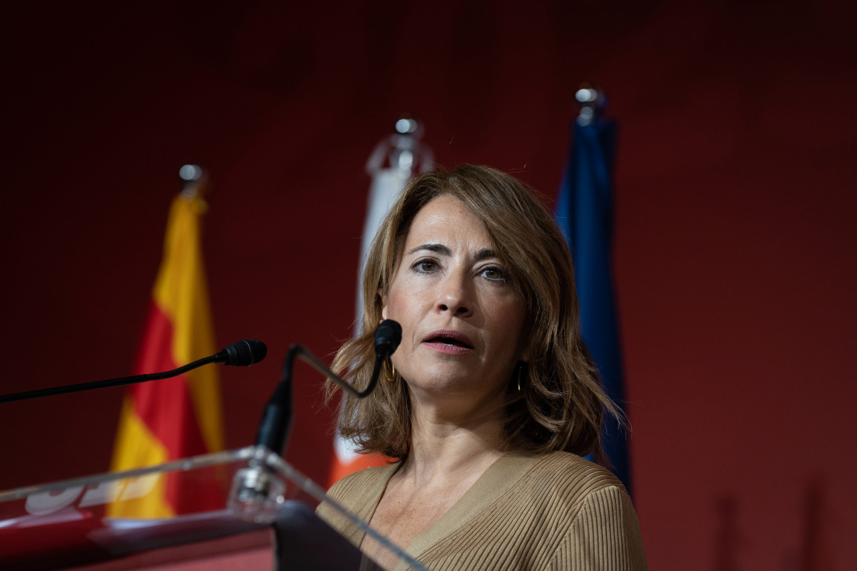 La ministra de Transporte, Movilidad y Agenda Urbana, Raquel Sánchez
