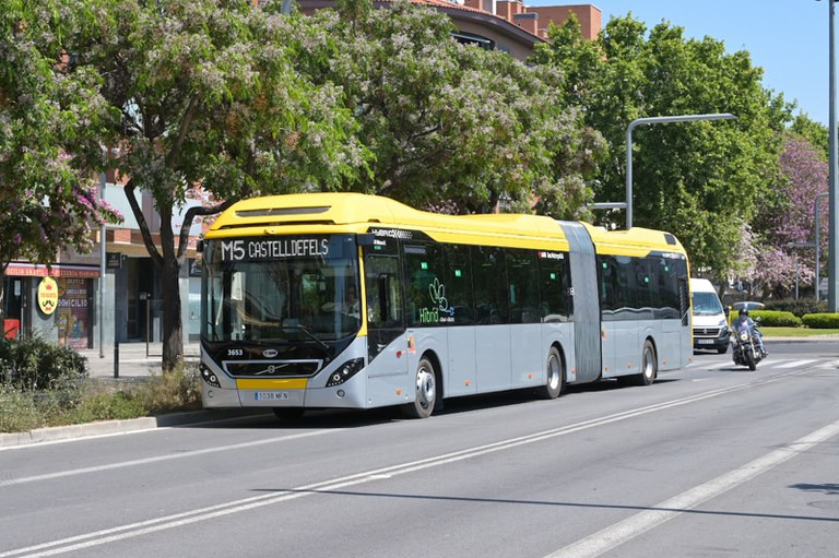 Bus en Castelldefels @Aj Castelldefels