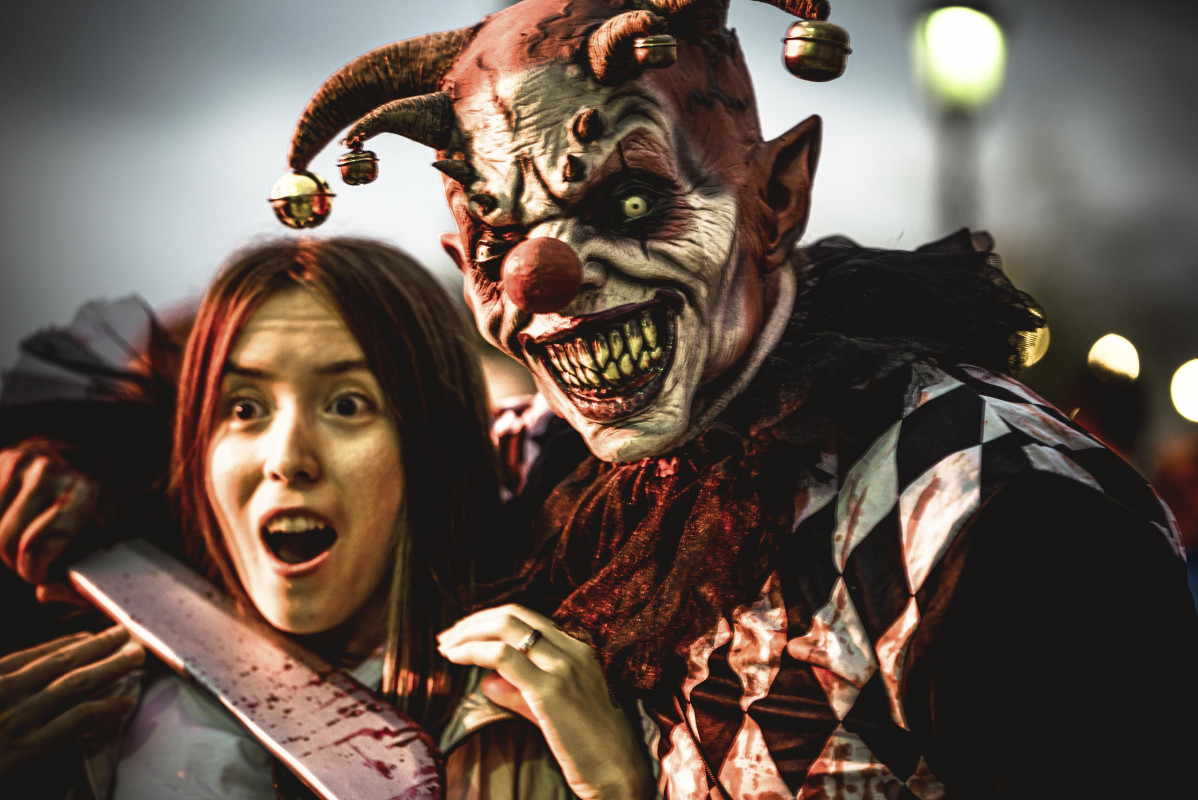 EuropaPress 2412158 05 october 2019 spain sitges people dressed as zombie takes part in the