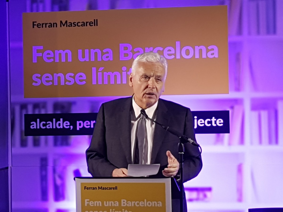 Ferran Mascarell, candidato a la alcaldía de Barcelona
