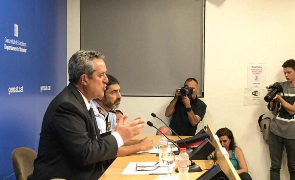 Joaquim Forn y Josep Lluis Trapero 1