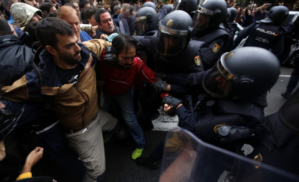 Represion 1 octubre
