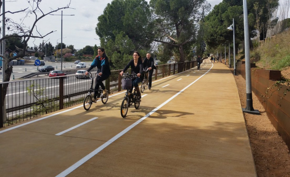 Carril bici Esplugues Barcelona
