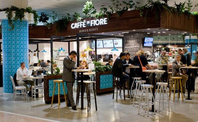 Restaurante cafetera aeropuerto prat
