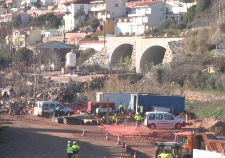 Obras variante Vallirana