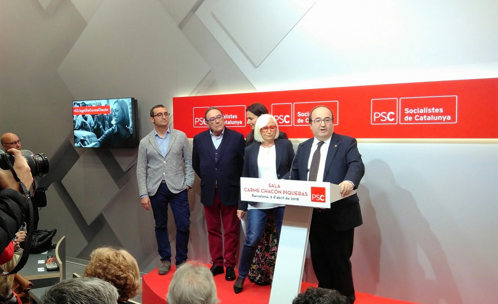 Homenaje Carme Chacón Iceta