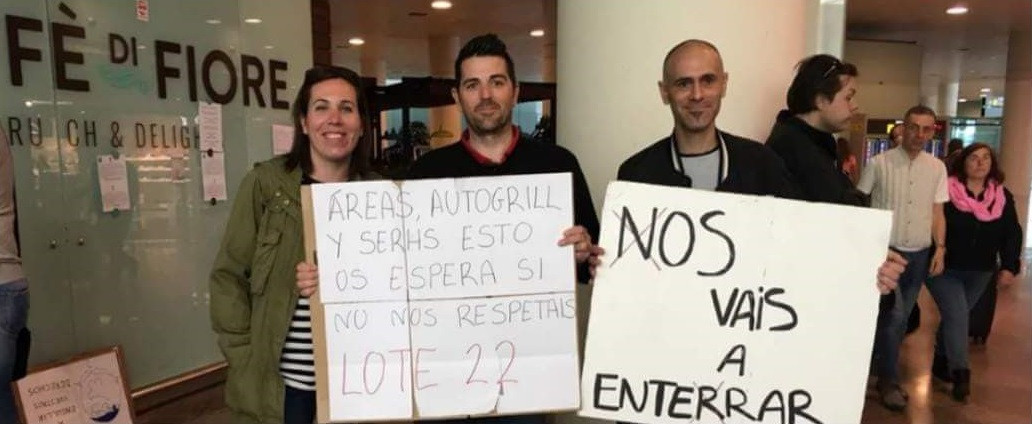 Huelga cafeterias restaurantes aeropuerto El Prat