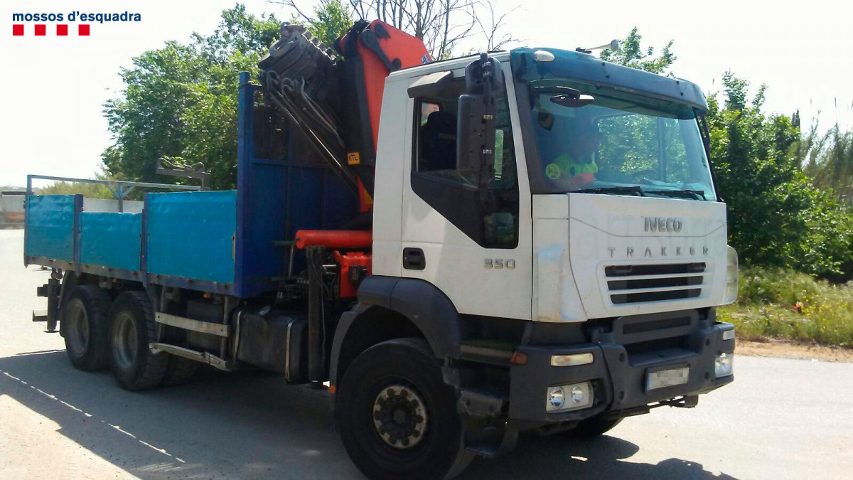 Camion robado