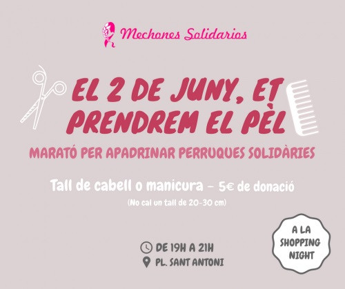 Mechones solidarios Corbera