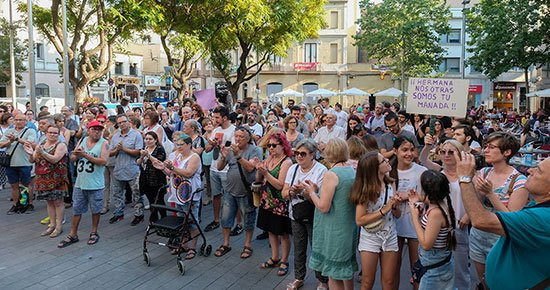 Concentraciu00f3n Sant Boi Violencia de genero