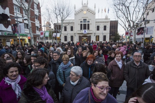 8M mujeres El Prat