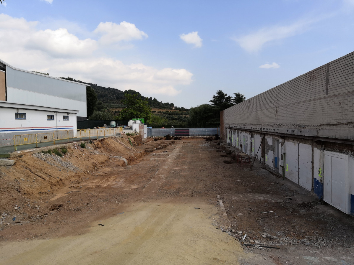 Obres piscina coberta Olesa min (1)