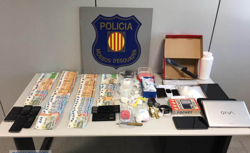 Cocaina, telefonos, dinero