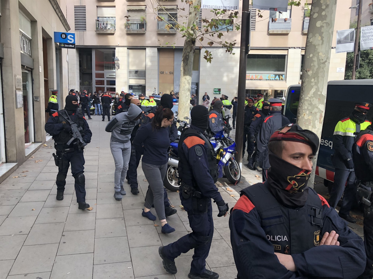 Operación contra narcopisos