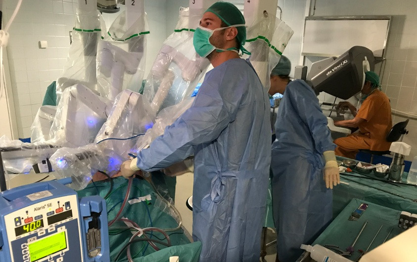 Trasplantament renal amb robot a Bellvitge