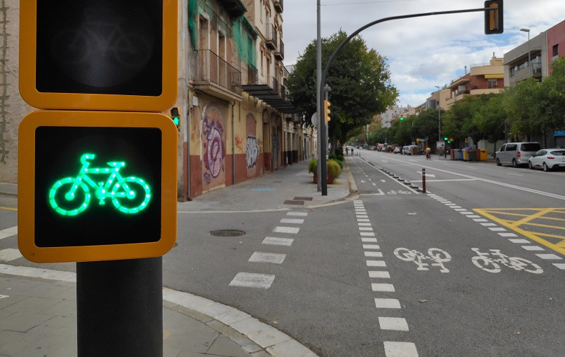 Carril bici sant jus