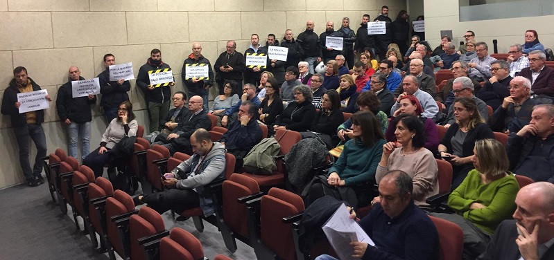 Protesta policia el prat