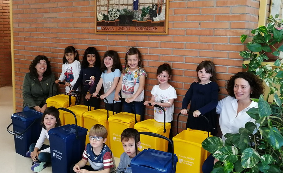 Reciclaje escuelas palleja
