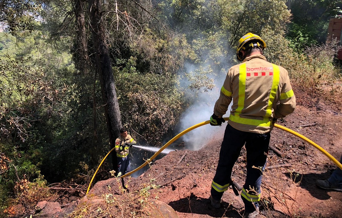 Incendio cervello carretera mirador