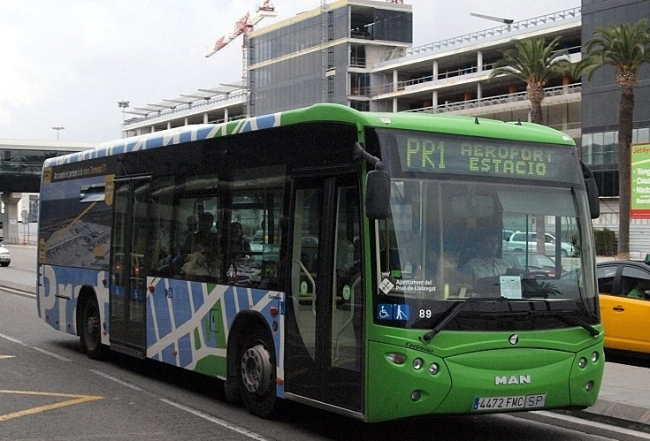 Bus lanzadera aeropuerto prat