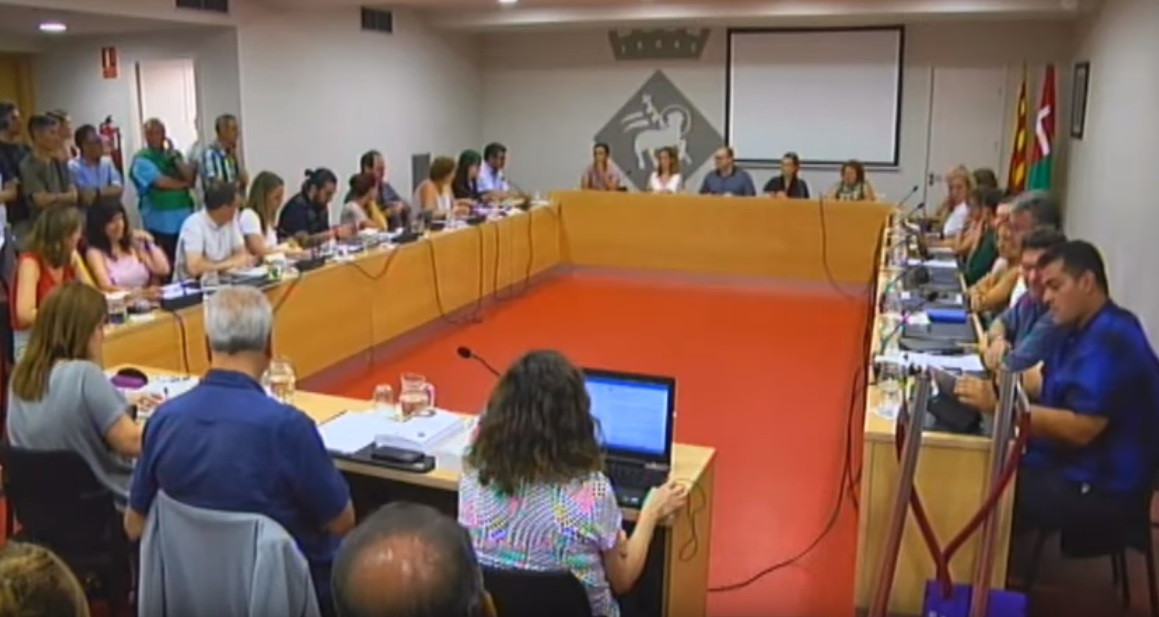 Primer pleno municipal viladecans