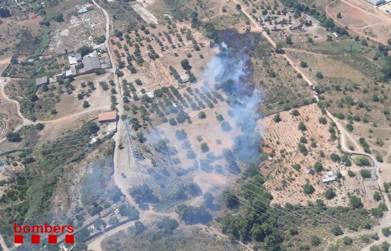 Incendio torre roja viladecans