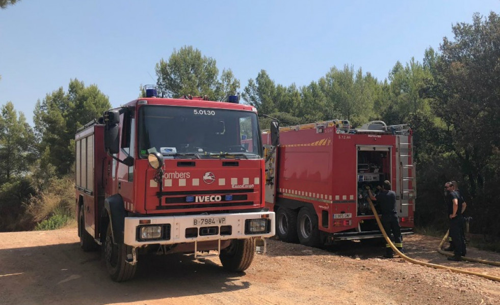 Bomberos voluntarios begues