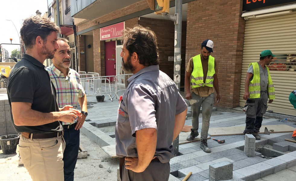 Obres la Carretera a Molins de Rei
