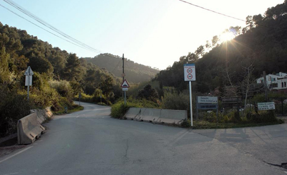 Pista forestal begues torrelles