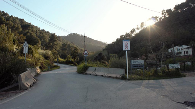 Pista forestal begues torrelles