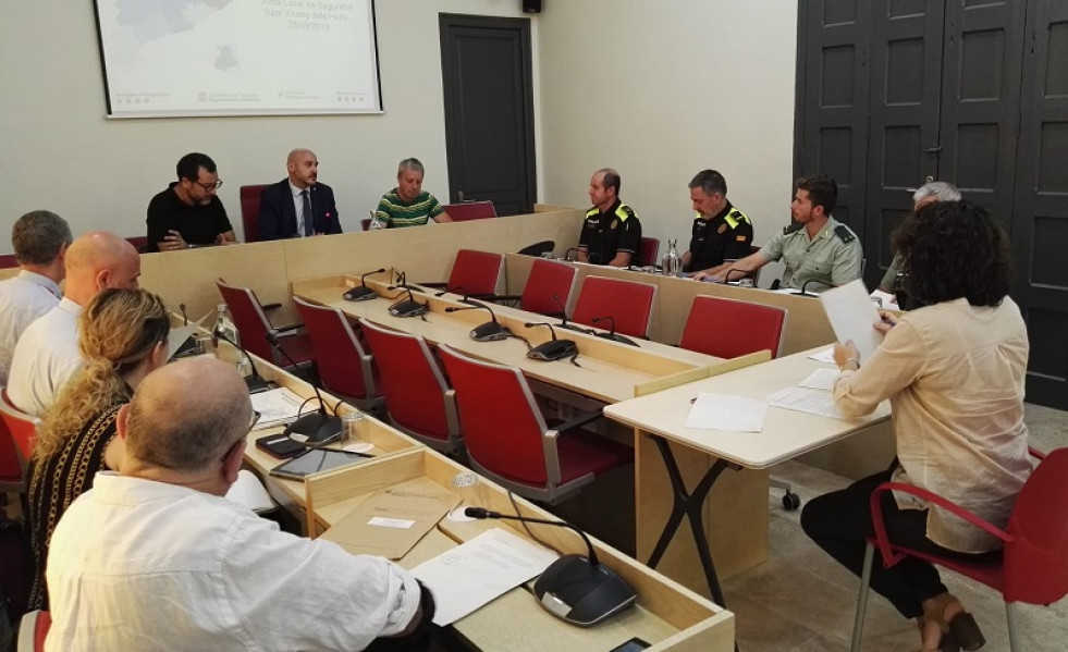 Junta seguridad sant vicenç