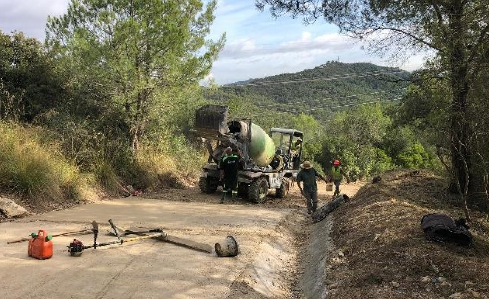 Camino ral sant climent balsa