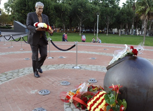 Homenaje lluis companys LHospitalet