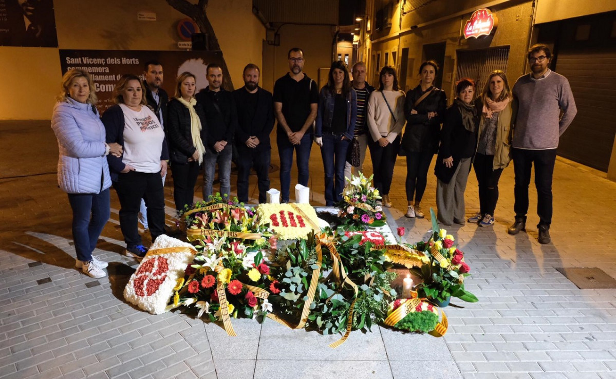 Homenaje lluis companys sant vicenu00e7