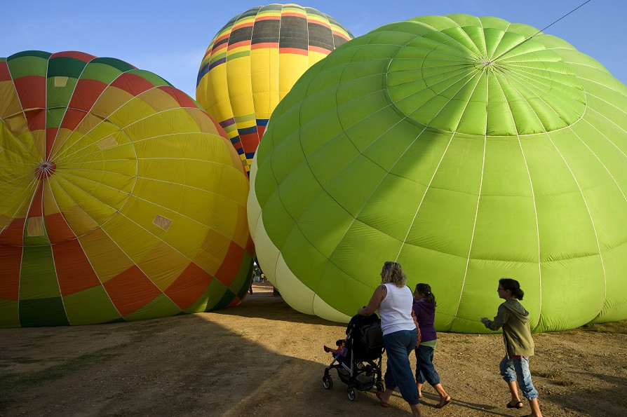 Globus aerostu00e0tics a Igualada Diputaciu00f3 de Barcelona