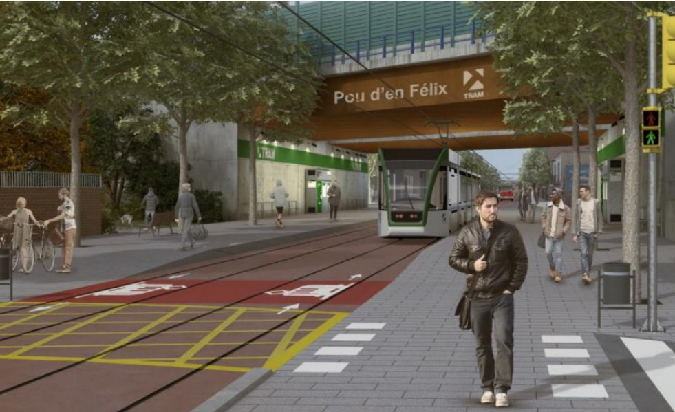 Tram esplugues sant just