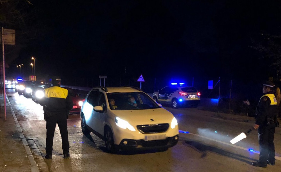Control policial sant esteve