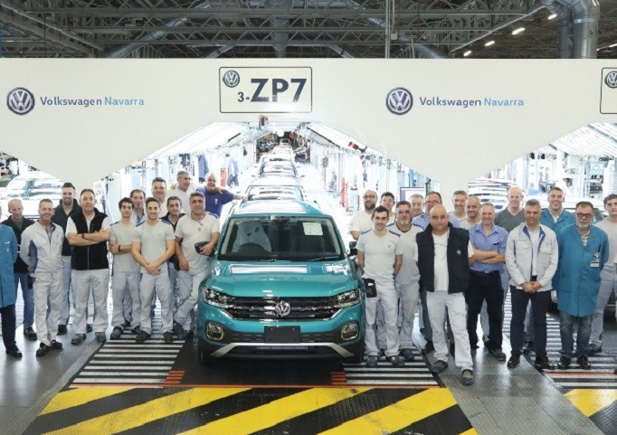Volkswagen Navarra alcanza los 300.000 coches fabricados en 2019