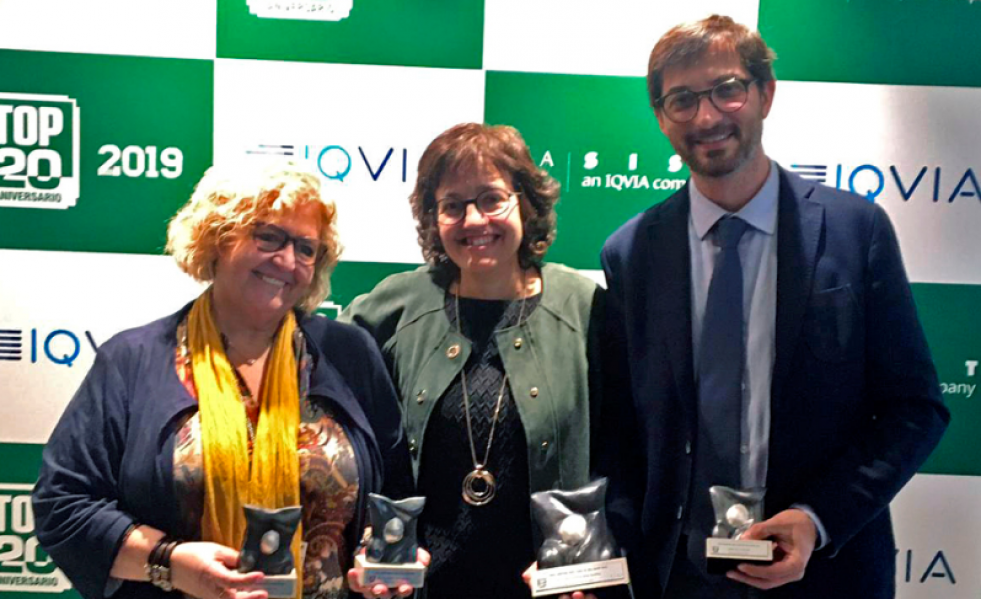 Ganadores TOP20 2019 Parc Sanitari Sant Joan de Déu