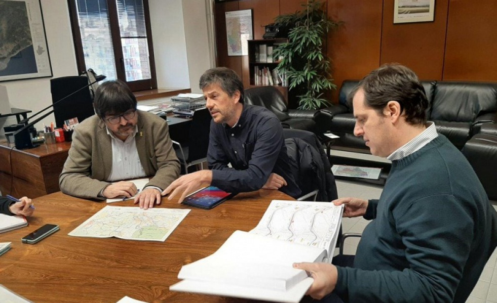 Vies Blaves Olesa Reunió Ajuntament Diputació