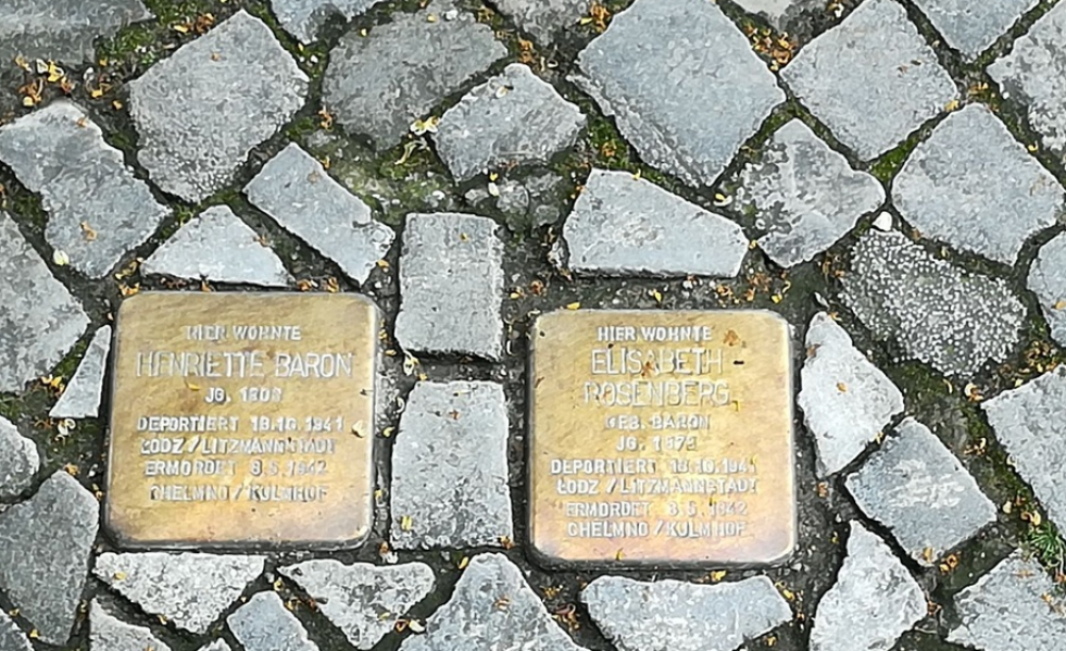 Esparreguera adoquines Holocausto