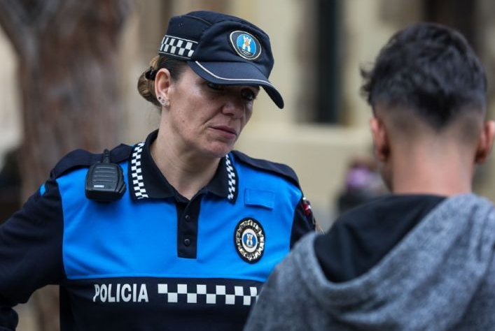 Agente de policía Castelldefels