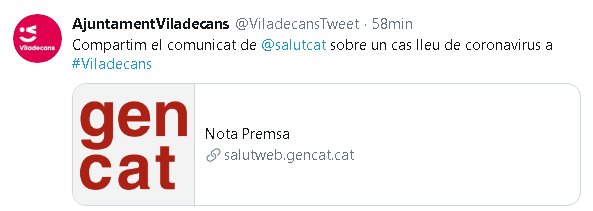 Comunicado viladecans