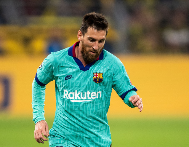 El jugador del FC Barcelona Leo Messi