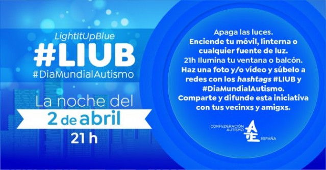 Acción por el Día Mundial del Autismo