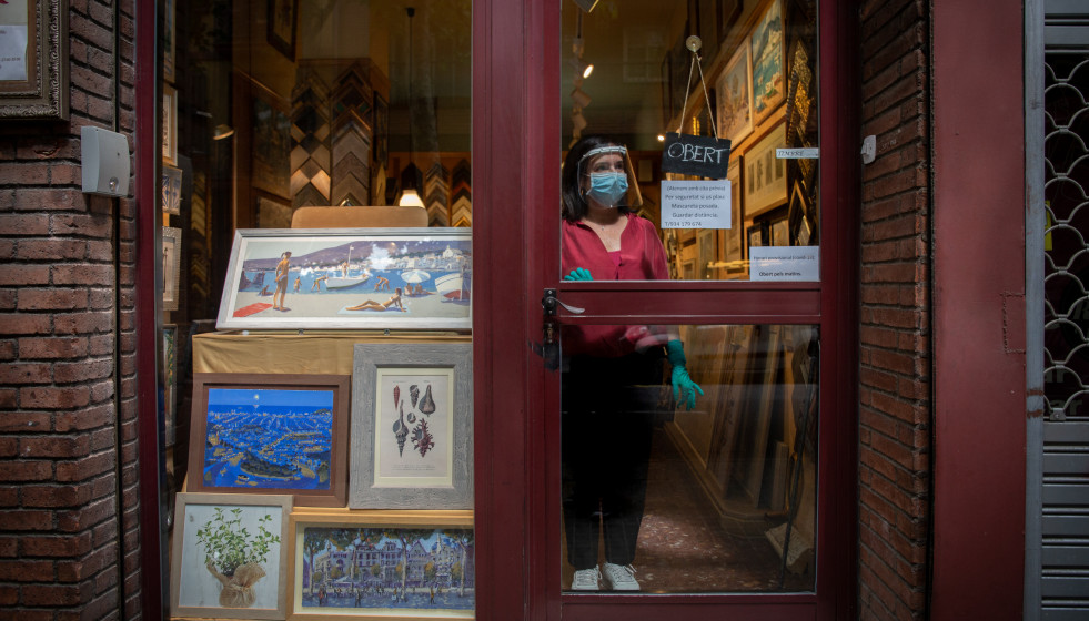 Tienda de Barcelona que atiende con cita previa durante la Fase 0 de la desescalada