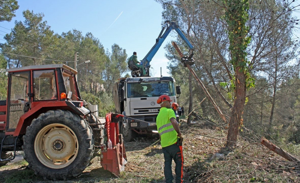 Actuaciones para la prevención de incendios forestales