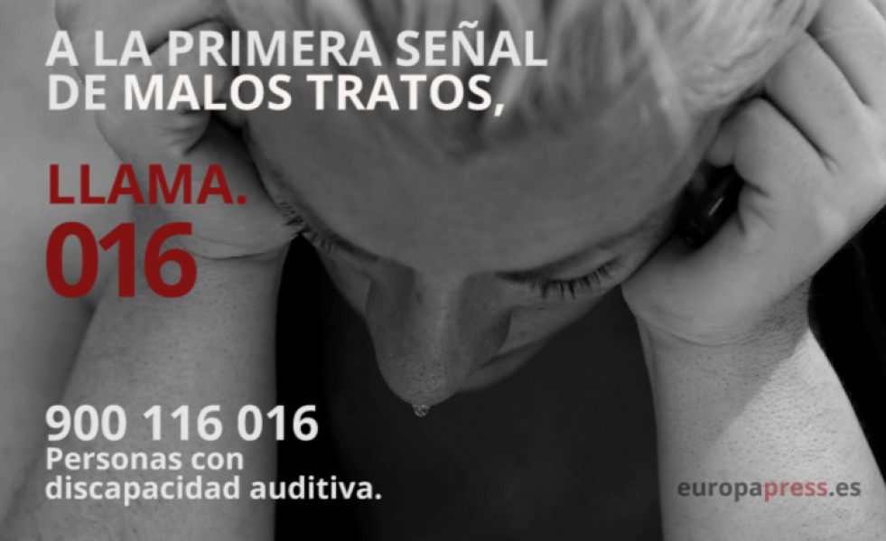 Violencia de género, teléfono 016